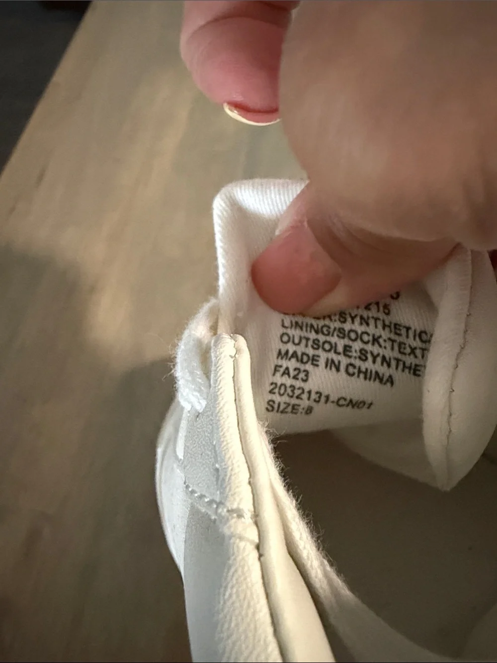 J. Crew White Leather Sneakers with Green Heel Accent